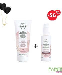 LAINO GEL NETTOYANT 200ML+ SERUM HYDRATANT 30ML
