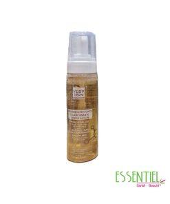 la mousse Very Derm nettoyante éclaircissante a une double action: élimine les impurtés et l’éxcés de sébum et corrige les troubles de pigmentation .