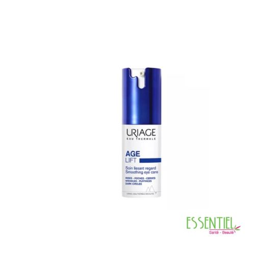 URIAGE Age Lift Soin Lissant Regard 15ml - Anti-âge Fermeté Contour de l' Oeil, Rides, Ridules, Poches, Cernes - Toutes Peaux