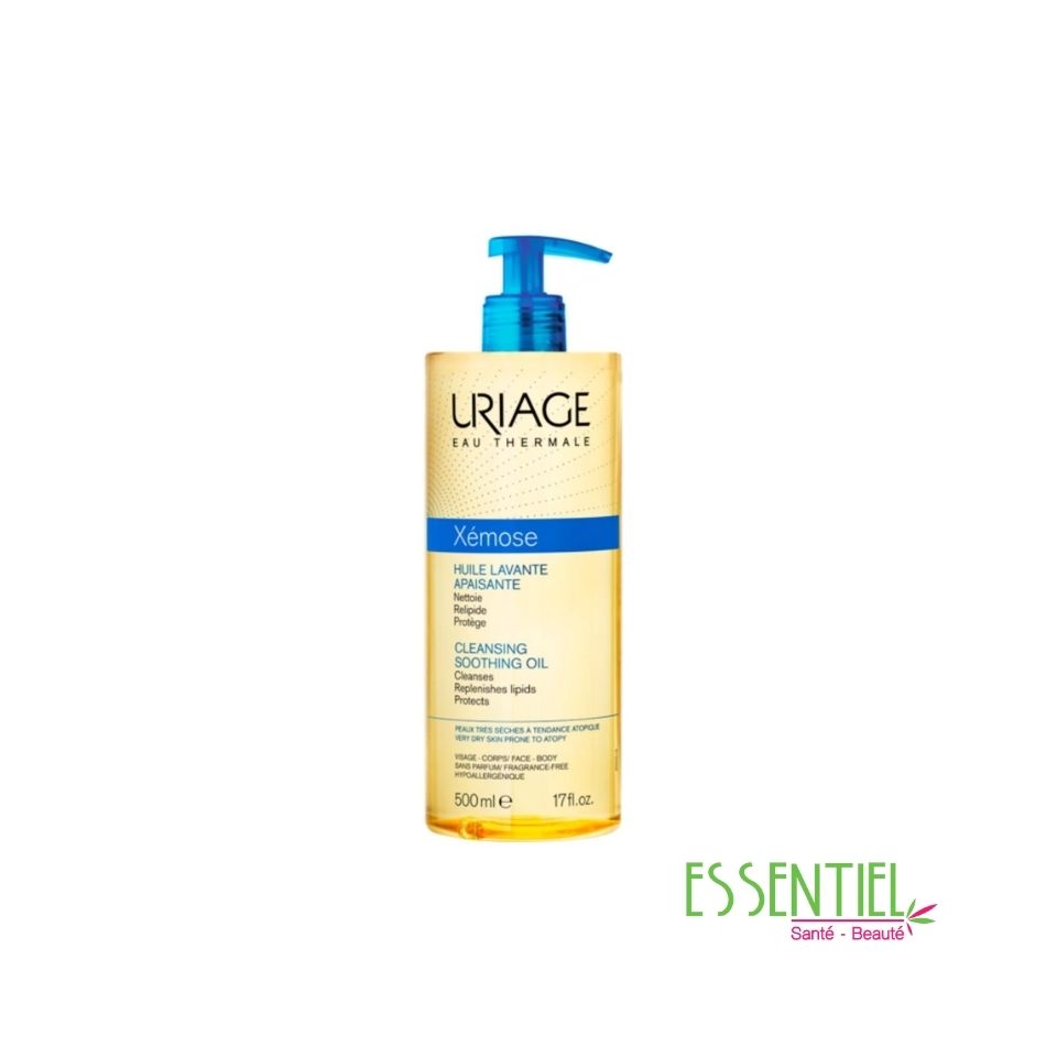 URIAGE XEMOSE HUILE LAVANTE APAISANTE 500ML