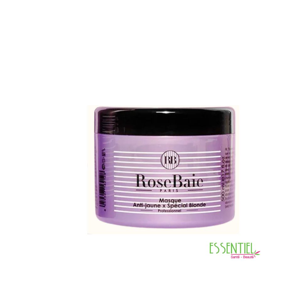 RoseBaie Masque Anti-jaune et Spécial Blonde 500ml