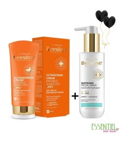 BEESLINE-PACK-creme-invisible-spf-50-60-ml +GEL-NETTOYANT-ECLAIRCISSANT-VISAGE-250ML OFFERT