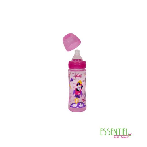 CHICCO BIBERON FILLE 330ML