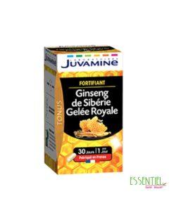 JUVAMINE GINSENG DE SIBÉRIE GELÉE ROYALE BT 30GLL