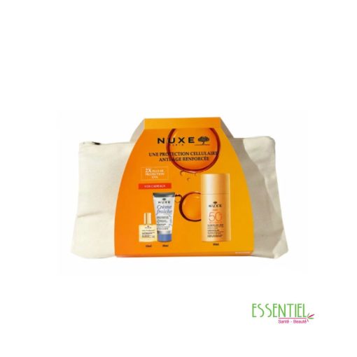 NUXE SUN TROUSSE FLUIDE LEGER SPF50 + 2 GIFTS