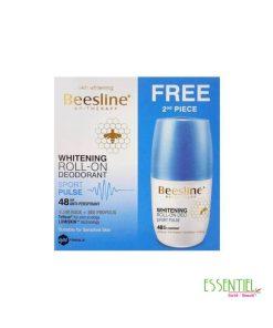 BEESLINE Déo Roll-On Blanchissant Beesline 48H Sport Pulse 50 ml (1+1)