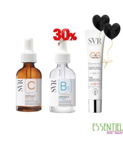 SVR AMPOULES C +AMP B3 = CALIRIAL CC SPF 50+ OFFERT