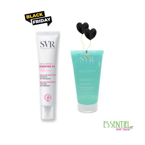 SVR gelee moussant +svr creme spf50+ sensifine AR