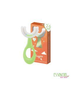 Sagyene Brosse à Dents Classique Demi-Lune 2-6ans