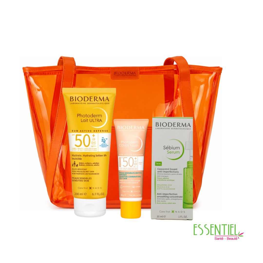bioderma pack corps et visage
