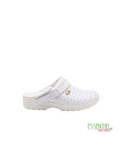 scholl clog racy blanc