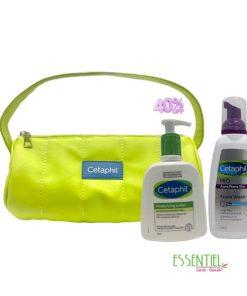 Cetaphil pro Acne  mousse nettoyante + Lotion hydratante + sac offert