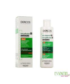 Vichy Dercos Anti-Pelliculaire DS Shampooing Démêlant Traitant 2 En 1 200ml