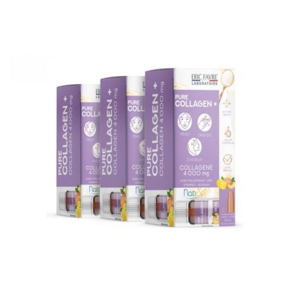 ERIC FAVRE PROGRAMME 10 JOURS PURE COLLAGEN -70 % sur le 3éme
