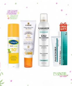 Pack CETAPHIL kids+ K-reine cheuveux+Gamarde eau thermale+"Phytovera 50ml gratuit"