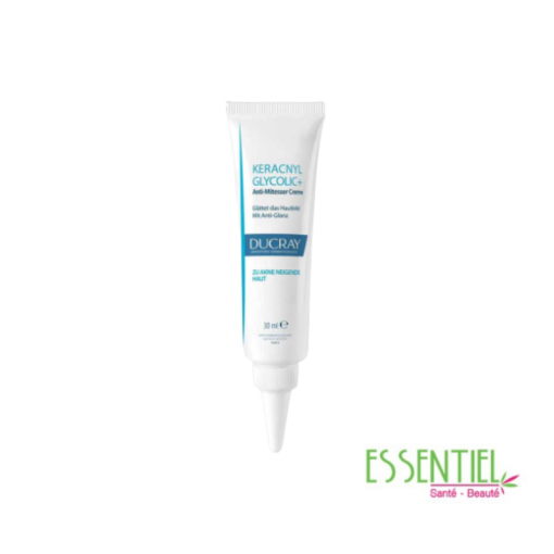 La crème KERACNYL GLYCOLIC+ cible les points noirs et les imperfections des peaux jeunes ou adultes à tendance acnéique et favorise leur disparition. Elle lutte également contre la brillance en régulant la production excessive de sébum et lisse le grain de peau. Appliquée quotidiennement après le nettoyage de la peau, elle constitue une très bonne base de maquillage