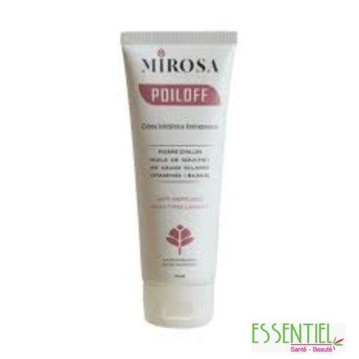 Mirosa Poiloff Crème Anti-Repousse 100ml – soin après-épilation pour ralentir la repousse des poils et hydrater la peau.