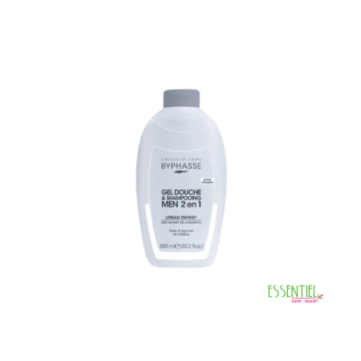 BYPHASSE GEL DOUCHE-SHAMPOOING 2 EN 1 URBAN SWING MEN 600ML