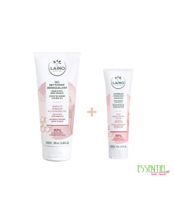 Laino pack gel nettoyant 200ml + gommage 75ml