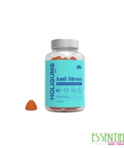 Gummies Holistix HOLIGUMS Anti-Stress – pot de 60 gommes naturelles vegan pour réduire le stress et favoriser la relaxation.