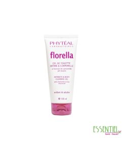 PHYTEAL FLORELLA GEL DE TOILETTE INTIME ET CORPORELLE 100% NATUREL 100ML