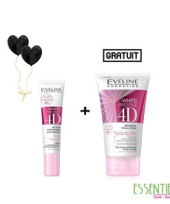 PROMO SPECIAL BLACK FRIDAY EVELINE 4D WHITE PRESTIGE CONTOUR DES YEUX+EVELINE 4D WHITE PRESTIGE GOMMAGE GRATUIT