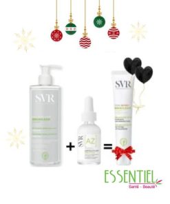 SVR PACK SEBIACLEAR AMPOULE AZ+ SEBIACLEAR EAU MICELLAIRE 400ML= SEBIACLEAR ECRAN SPF 50+ GRATUITE
