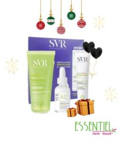 SVR SEBIACLEAR COFFRET AMPOULE FLASH AZ+ CREME LAVANTE+ CREME SPF 50 OFFERTE