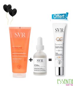 SVR topialyse 200ml+SVR Clairial Ampoule Concentré Anti-Taches =SVR CLAIRIAL CC LIGHT ANTI TACHES BRUNES SPF50