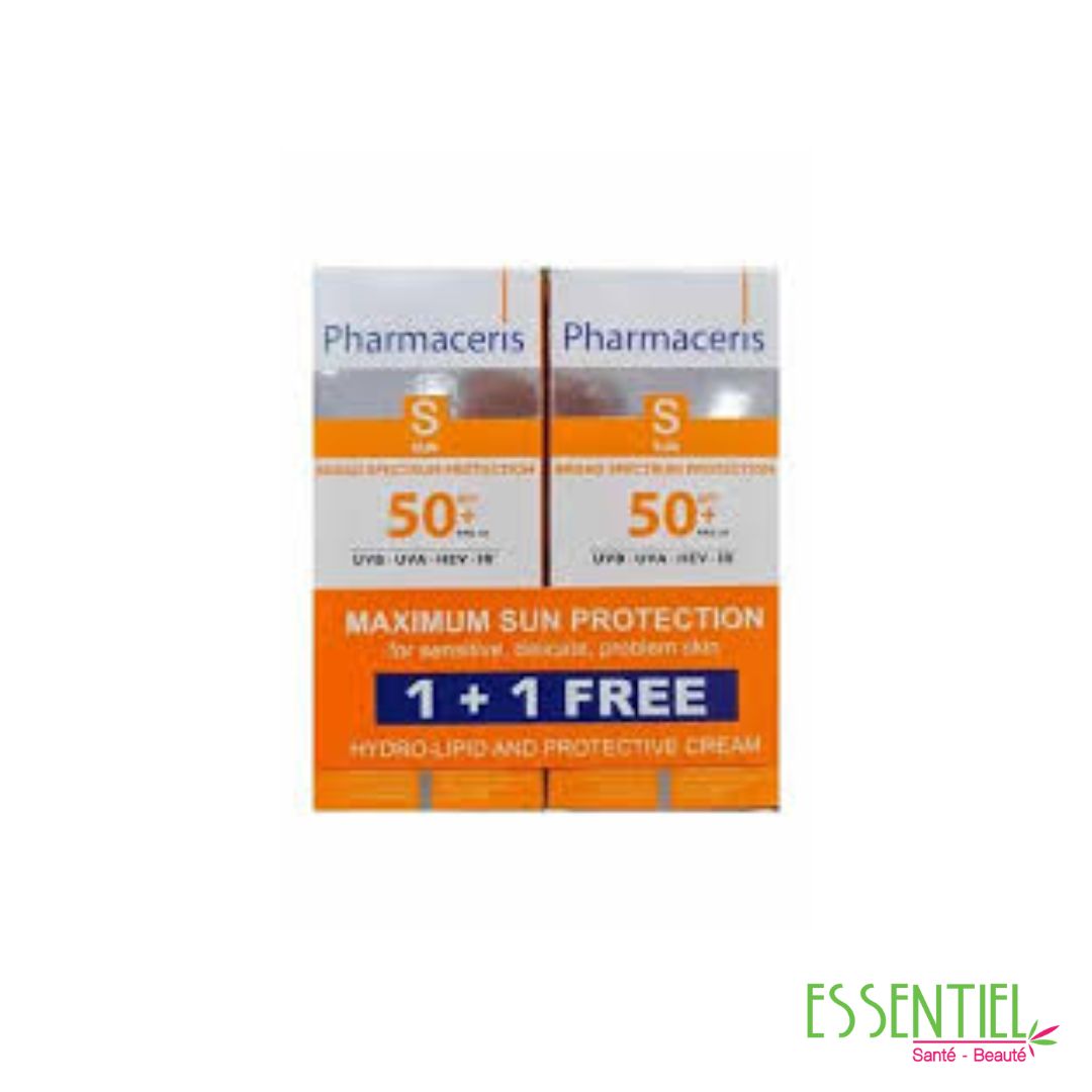 PHARMACERIS S SPECTRUM ECRAN HAUTE PROTECTION SPF50+ 50ML+ 1 GRATUIT