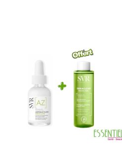 SVR SEBIACLEAR AMP FLASH AZ + SEBIACLEAR MICROPEEL