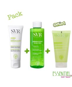 SVR PACK SEBIACLEAR HYDRA + SEBIACLEAR MICROPEEL + SEBIACLEAR GEL 55ML GRATUIT