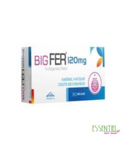 "Bigfer 120 mg – complément en fer haute dose"