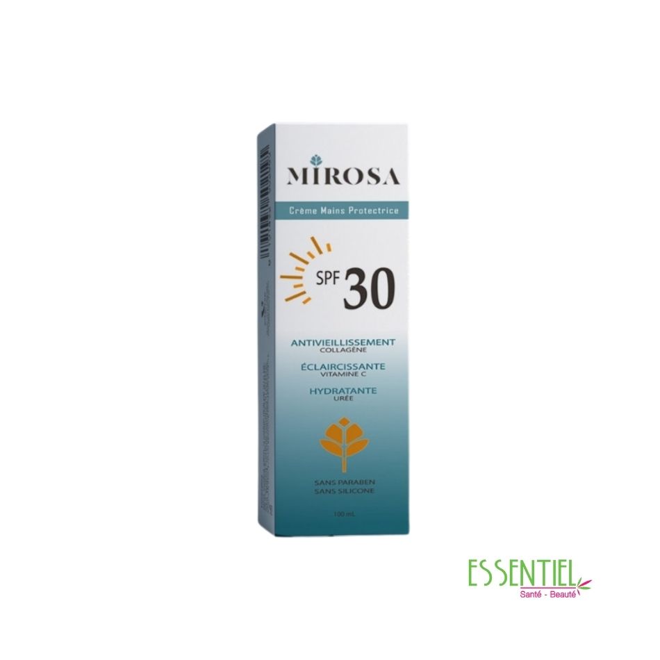 "MiroSA Crème Mains SPF 30 – protection solaire et hydratation"