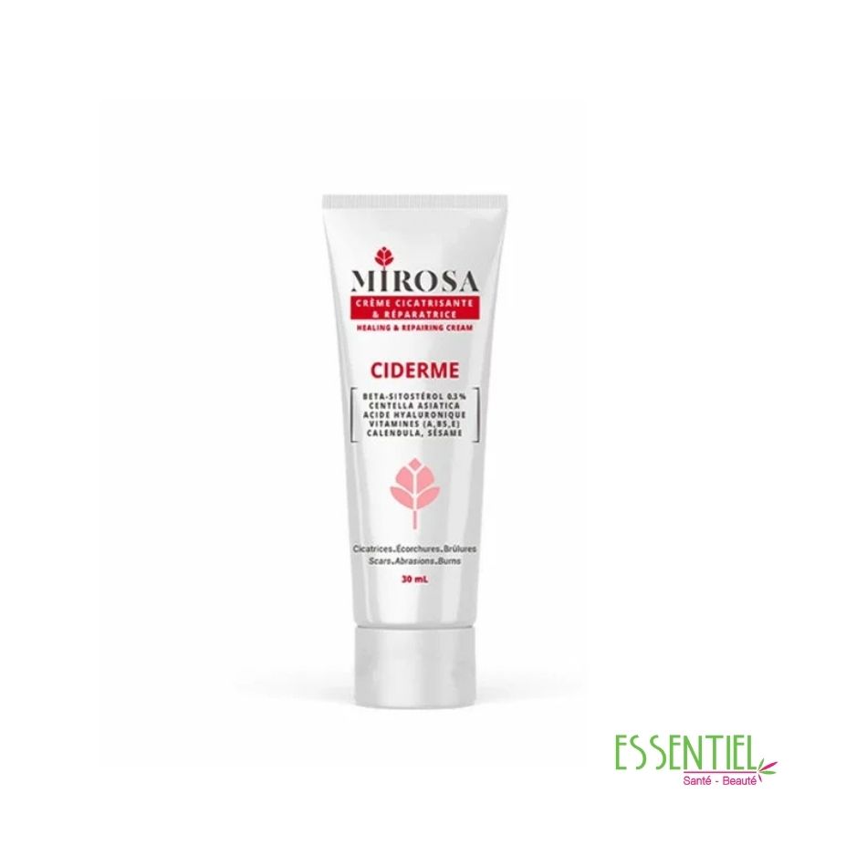 Mirosa Ciderme Crème Cicatrisante – soin réparateur et apaisant pour peaux irritées