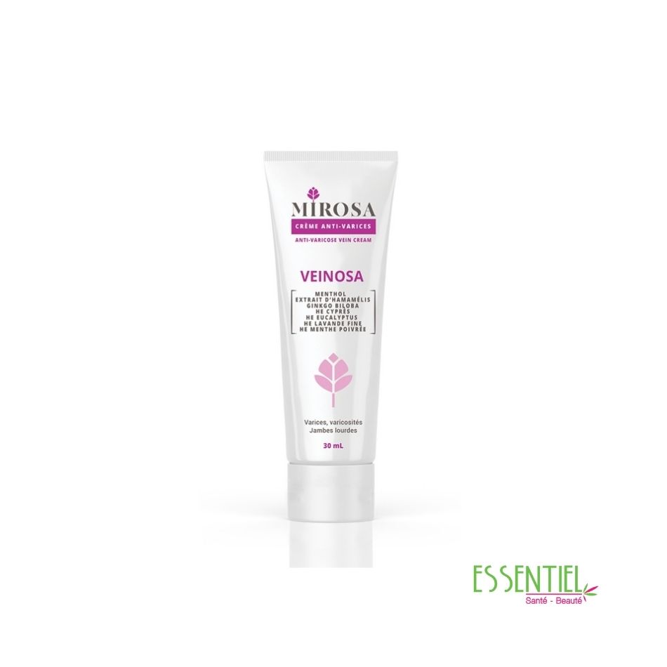 Mirosa Veinosa Gel 30 ml – gel tonifiant jambes lourdes et circulation