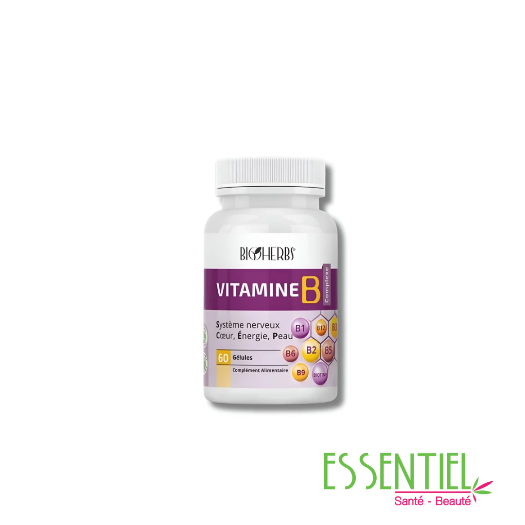 BIOHERBS - VITAMINE B COMPLEXE 60 GELULES