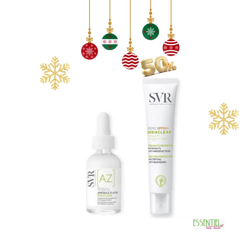 SVR SEBIACLEAR AMPOULE FLASH AZ+SVR SEBIACLEAR SPF 50+ OFFERTE