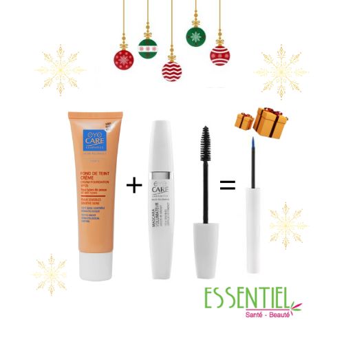 EYE CARE PACK FOND DE TEINT+MASCARA VOLUMATEUR +EYE LINER WATERPROOF OFFERT