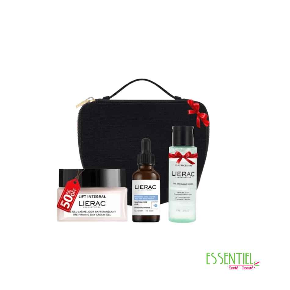 LIERAC COFFRET SERUM ANTI TACHES 30ML+LIFT INTEGRAL LE GEL CREME 50ML (-50%)+EAU MICELLAIRE 50ML (OFFERT)