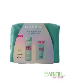 NUXE TROUSSE POWER LOTION PURIFIANTE ANTI BOUTONS 200ML+GELEE NETTOYANTE PURIFIANTE 30ML (OFFERT)