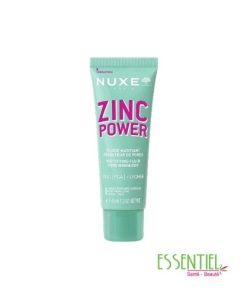 NUXE ZINC POWER FLUIDE MATIFIANT REDUCTEUR DE PORES  40ML