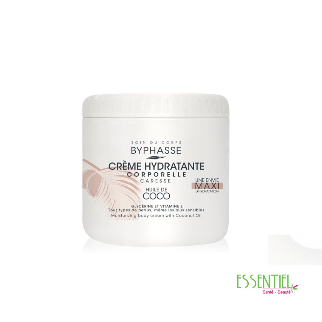 byphasse creme hydratante coco 500ml