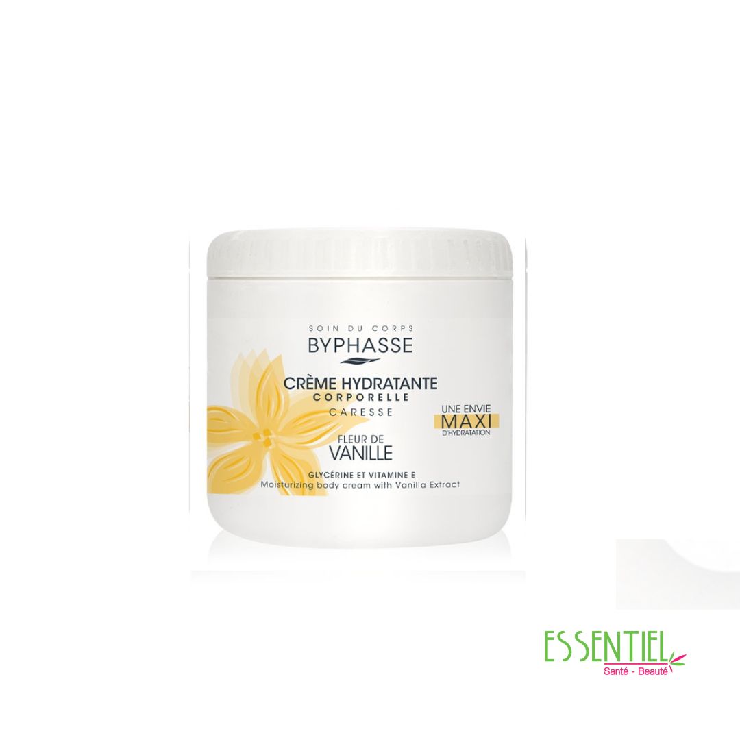 byphasse creme hydratante vanille 500ml