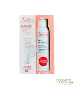 AVENE  COFFRET TOLERANCE CONTROL CREME APAISANTE 40ML + EAU THERMALE 150ML OFFERTE