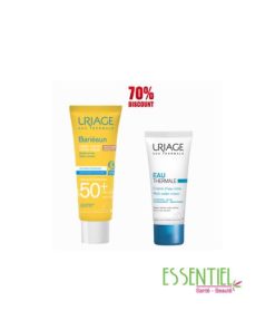 URIAGE CREME D’EAU RICHE 40ML+CREME SOLAIRE TEINTEE DOREE SPF50+ 50ML (-70%)