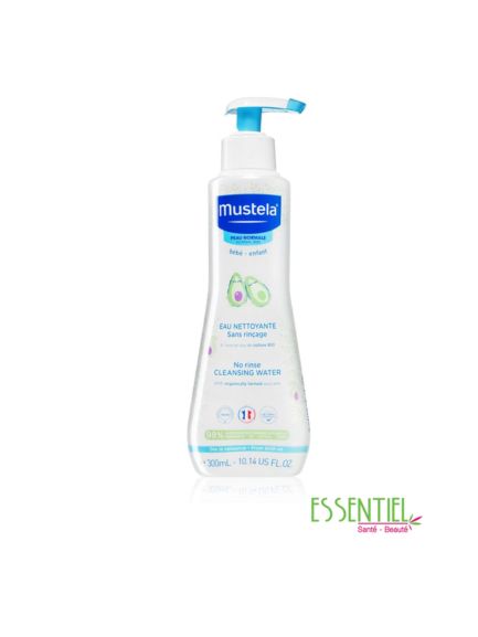 mustela eau nettoyante sans rincage 300ml