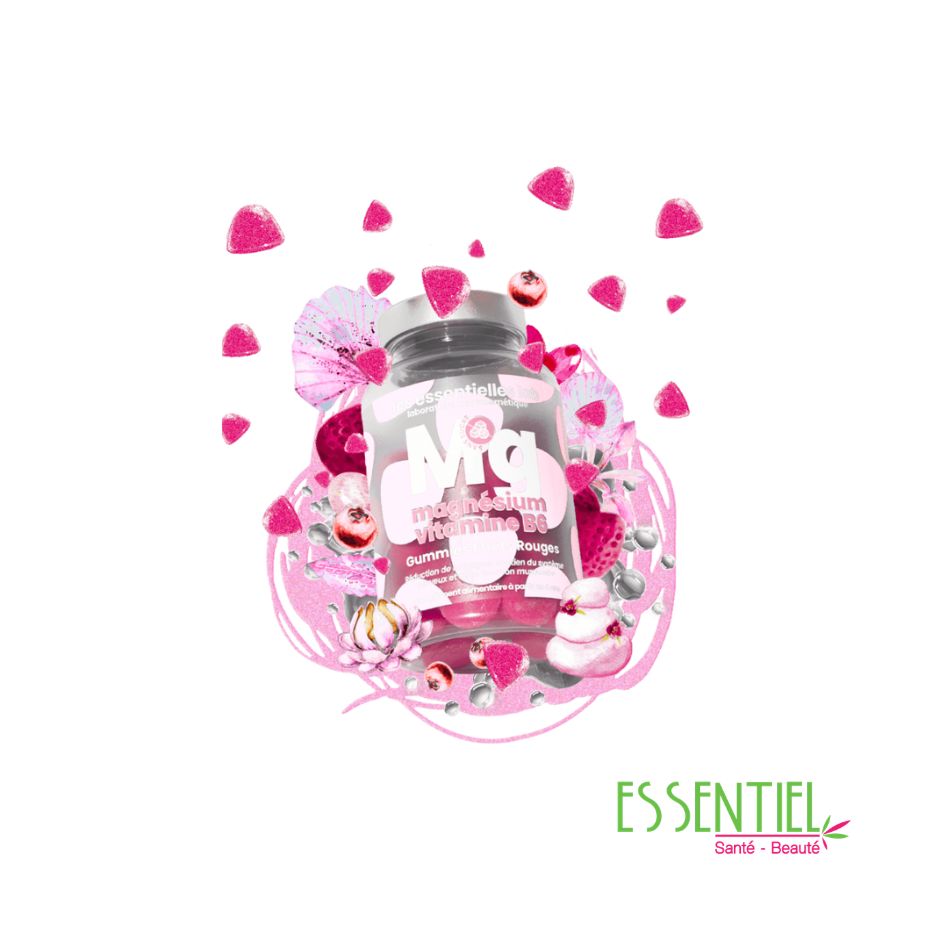 LES ESSENTIELLES Lab Magnésium Vit B6 Gummies