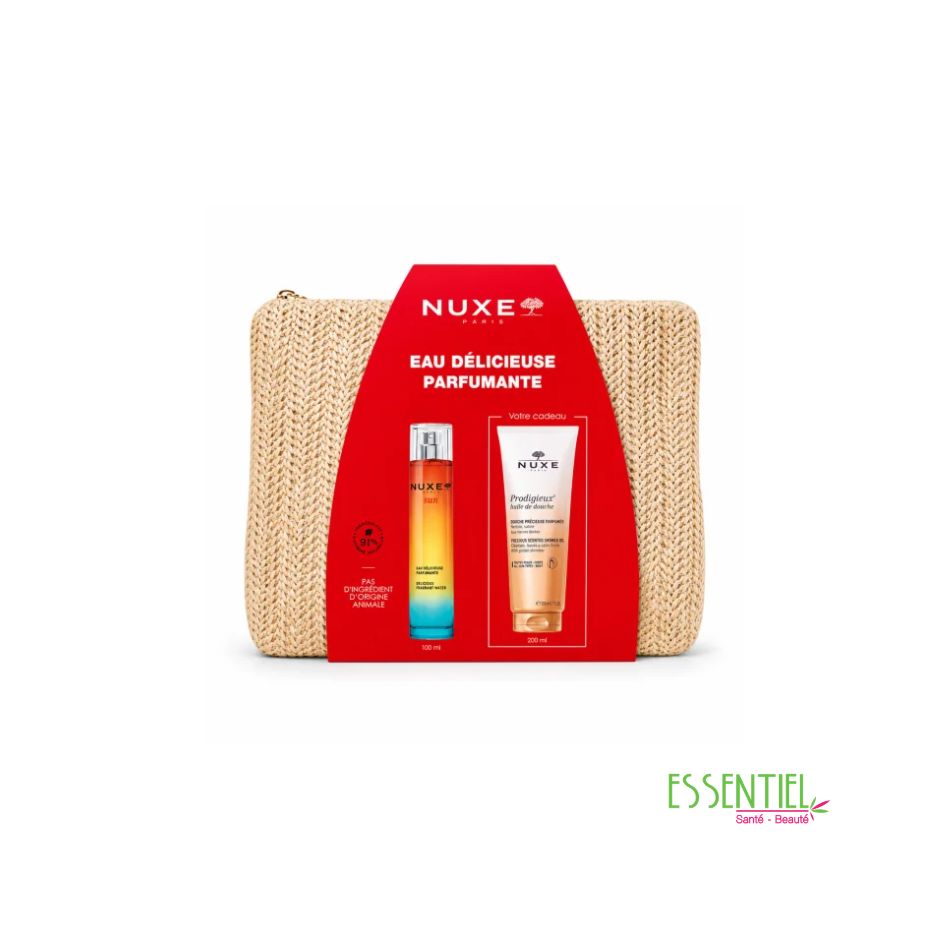 NUXE SUN TROUSSE EAU DELICIEUSE PARFUMANTE + HUILE DE DOUCHE OFFERT