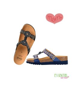 SCHOLL NEW BOGOTA WEDGE BLEU FONCE